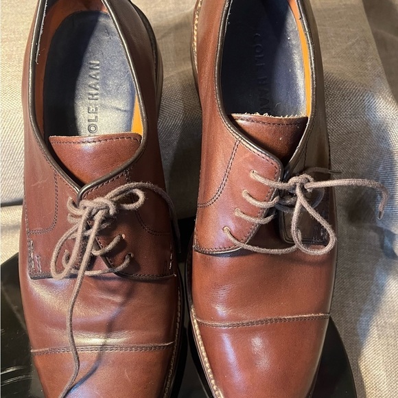Cole Haan Grand OS Lenox Hill Cap Toe Oxfords Mens Size 8 M Dark Brown main image 4